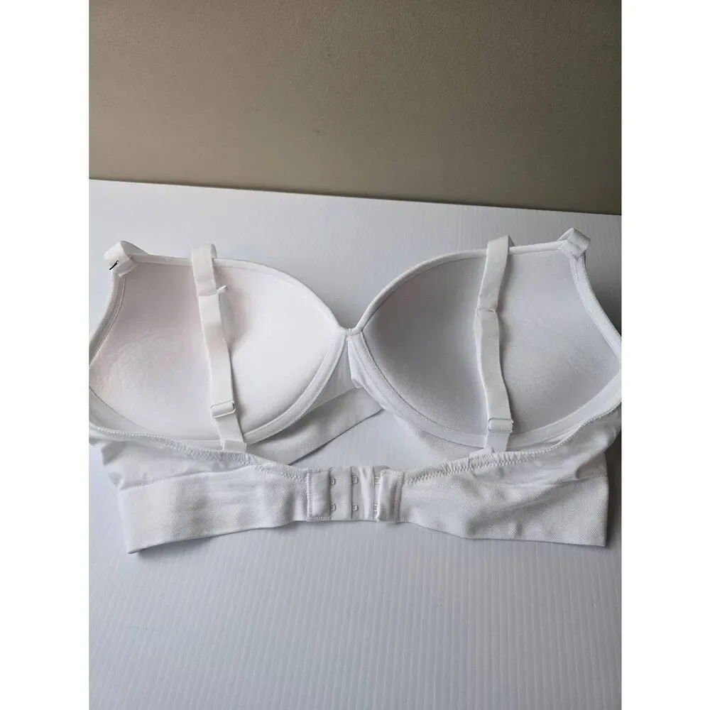 No Boundaries Push Up Bra Sz XL White